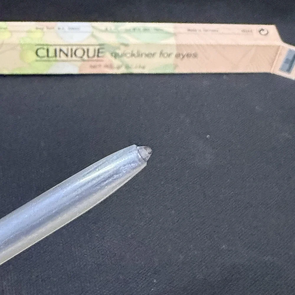Clinique Quickliner Eyes Eyeliner Pencil Black‎ Brown #11 w/Smudger NIB